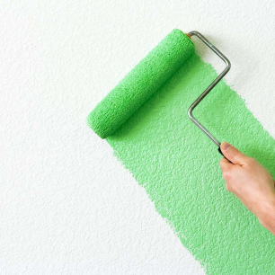 Painting of walls, fences and ceilings